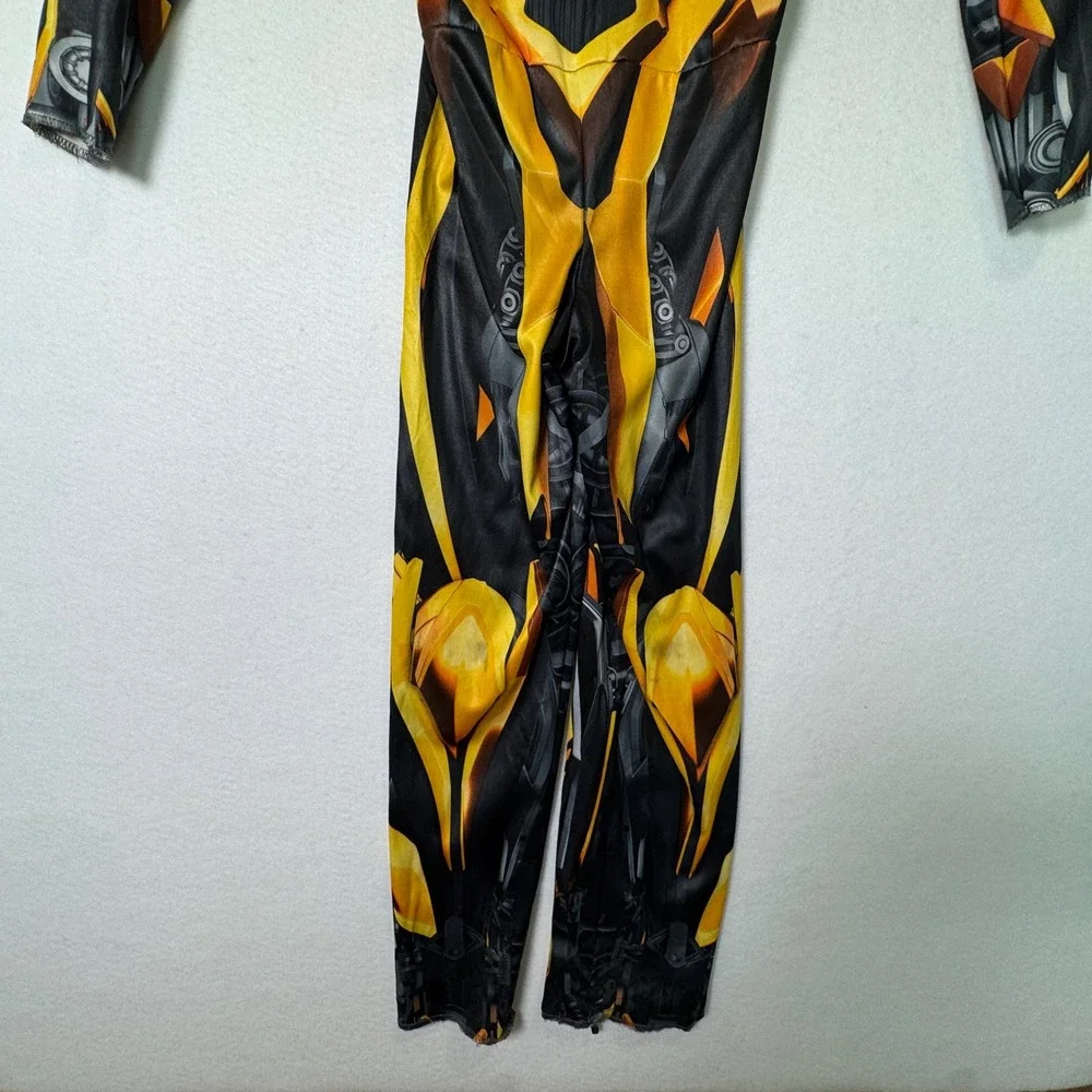 Transformers Bumblebee‎ Costume Jumpsuit with Mask Halloween Cosplay Kids